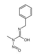 3-benzyl-1-methyl-1-nitrosourea Structure