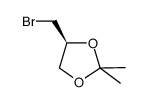 2,2-dimethyl-4(s)-4-bromomethyl-1,3-dioxalane structure