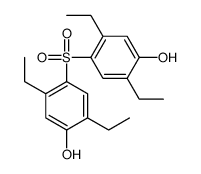 4-(2,5-diethyl-4-hydroxyphenyl)sulfonyl-2,5-diethylphenol结构式