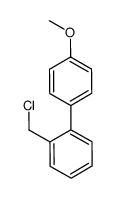 2-(4-methoxyphenyl)benzyl chloride Structure