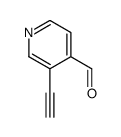 3-乙炔-4-吡啶羧醛结构式