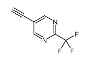 5-ethynyl-2-(trifluoromethyl)pyrimidine结构式