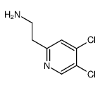 2-(4,5-dichloropyridin-2-yl)ethanamine结构式