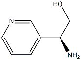 (2S)-2-AMINO-2-(3-PYRIDYL)ETHAN-1-OL结构式