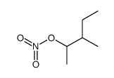 3-methylpentan-2-yl nitrate Structure