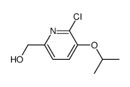 (6-Chloro-5-isopropoxypyridin-2-yl)methanol结构式