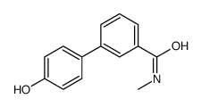 4'-HYDROXY-N-METHYL-[1,1'-BIPHENYL]-3-CARBOXAMIDE structure