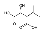(2R,3S)-3-isopropylmalic acid Structure