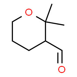 2H-Pyran-3-carboxaldehyde, tetrahydro-2,2-dimethyl- (9CI) Structure