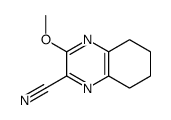 2-Quinoxalinecarbonitrile,5,6,7,8-tetrahydro-3-methoxy-(9CI) Structure