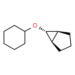 Bicyclo[3.1.0]hexane, 6-(cyclohexyloxy)-, (1-alpha-,5-alpha-,6-alpha-)- (9CI)结构式