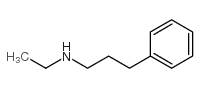 N-ethyl-3-phenylpropan-1-amine Structure