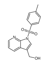 3-hydroxymethyl-1-tosyl-1H-pyrrolo[2,3-b]pyridine结构式