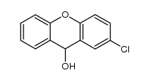 2-chloro-9H-10-oxaanthracen-9-ol Structure