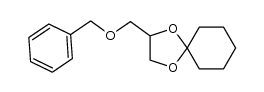 2-((benzyloxy)methyl)-1,4-dioxaspiro[4.5]decane Structure