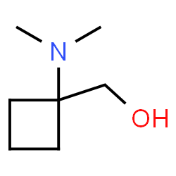 (1-(Dimethylamino)cyclobutyl)methanol Structure