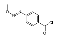 Benzoyl chloride, 4-(methoxyazo)- (9CI)结构式