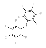 Benzene,1-chloro-2,3,5,6-tetrafluoro-4-(pentafluorophenoxy)- (9CI) picture