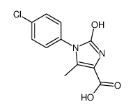 1-(4-Chloro-phenyl)-5-Methyl-2-oxo-2,3-dihydro-1H-imidazole-4-carboxylic acid结构式