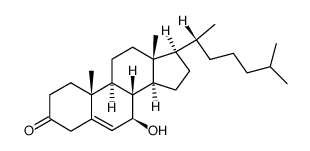 (7α)-7-tert-Butyldimethylsilyloxy-cholest-5-en-3-one Structure