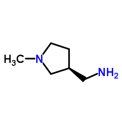 (S)-(1-甲基吡咯烷-3-基)甲胺结构式