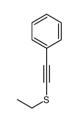 2-ethylsulfanylethynylbenzene Structure