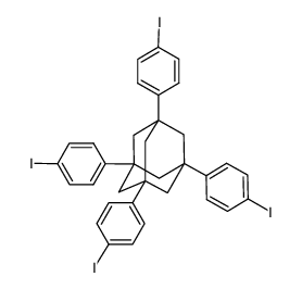 1,3,5,7-四(4-碘苯基)金刚烷结构式