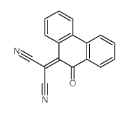 Propanedinitrile,2-(10-oxo-9(10H)-phenanthrenylidene)- Structure
