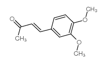 3,4-二甲氧基苯亚甲基丙酮结构式