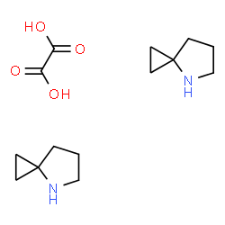 4-氮杂螺[2.4]庚烷半草酸酯结构式