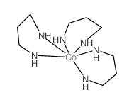 Cobalt(3+),tris(1,3-propanediamine-kN1,kN3)-, chloride (1:3), (OC-6-11)- Structure