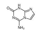 Imidazo[1,2-a]-1,3,5-triazin-2(1H)-one, 4-amino- (9CI) Structure