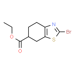 2-溴-4,5,6,7-四氢苯并[d]噻唑-6-甲酸乙酯结构式