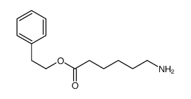 2-phenylethyl 6-aminohexanoate Structure
