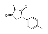 3-(4-iodophenyl)-1-methylpyrrolidine-2,5-dione结构式