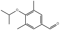 3,5-Dimethyl-4-(propan-2-yloxy)benzaldehyde结构式