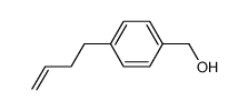 4-(3-butenyl)-benzyl alcohol Structure