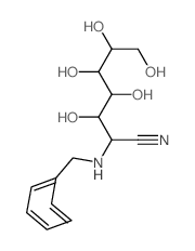 2-(benzylamino)-3,4,5,6,7-pentahydroxy-heptanenitrile picture