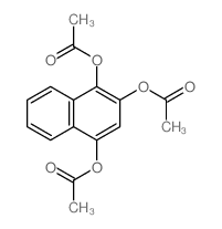 1,2,4-Naphthalenetriol,1,2,4-triacetate structure