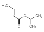 Isopropylbut-2-enoate structure