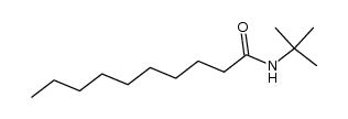 N-tert-butyl-decanamide结构式