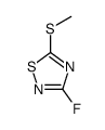 1,2,4-Thiadiazole,3-fluoro-5-(methylthio)-(9CI)结构式