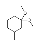 3-Methylcyclohexanone dimethyl acetal结构式