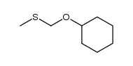 cyclohexyl methylthiomethyl ether Structure