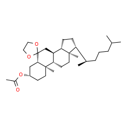 3β-(Acetyloxy)-5α-cholestan-6-one ethylene acetal picture