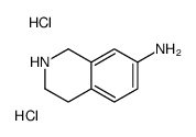 1,2,3,4-TETRAHYDRO-ISOQUINOLIN-7-YLAMINE 2HCL structure