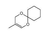 3-methyl-1,5-dioxaspiro[5.5]undec-3-ene Structure