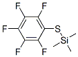 Trimethyl[(pentafluorophenyl)thio]silane structure