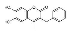 3-Benzyl-6,7-dihydroxy-4-methyl-2H-chromen-2-one picture