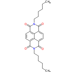 2,7-Dihexylbenzo[lmn][3,8]phenanthroline-1,3,6,8(2H,7H)-tetrone Structure